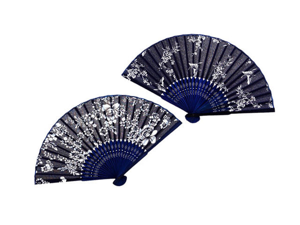 indigo batik fan