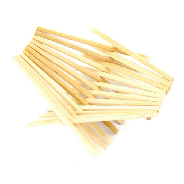 Folding soap dish made of chopsticks, natural color