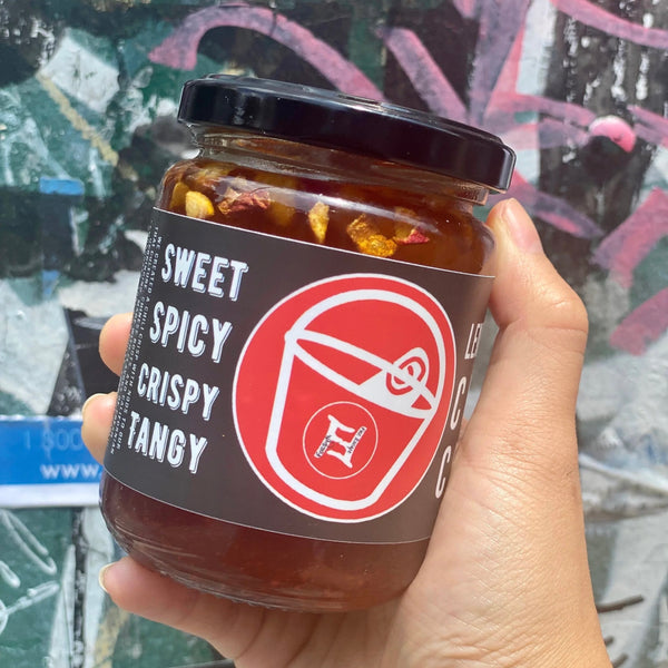 Jar of Forsyth Fire Escape Lemongrass Chili Crisp Oil