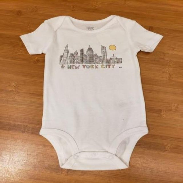 NYC cityscape onesie