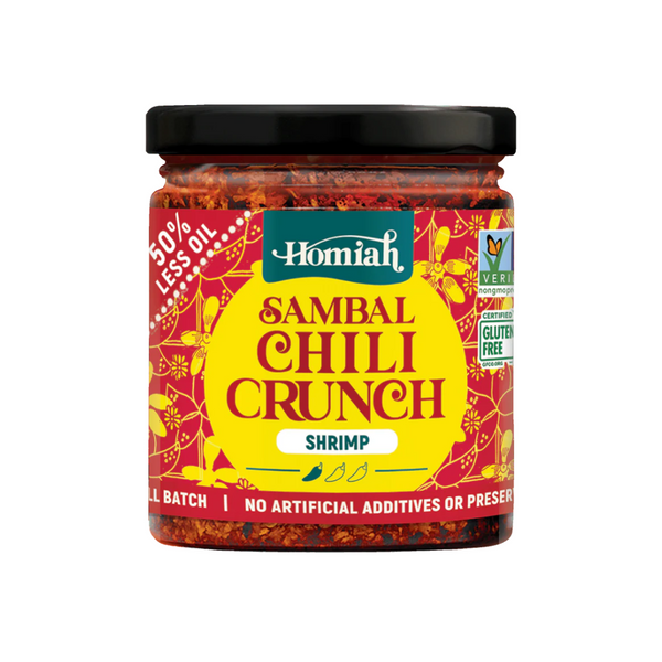 Homiah Malaysian Sambal Chili Crunch - Shrimp