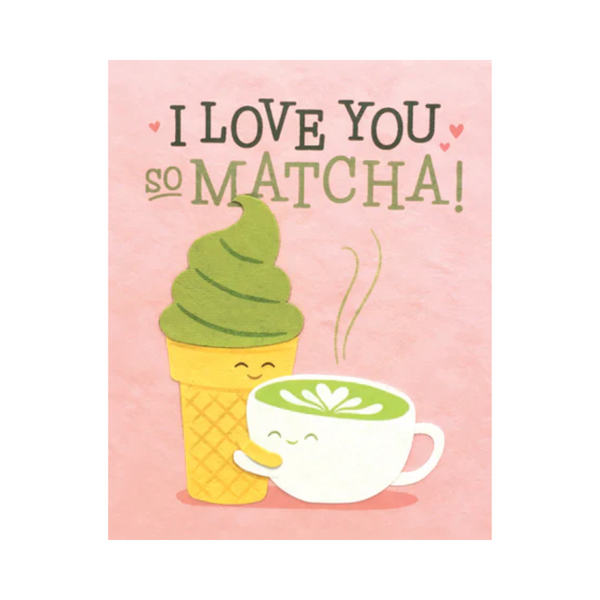 "Matcha Love" card