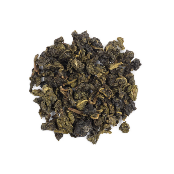 Pile of oolong tea leaves