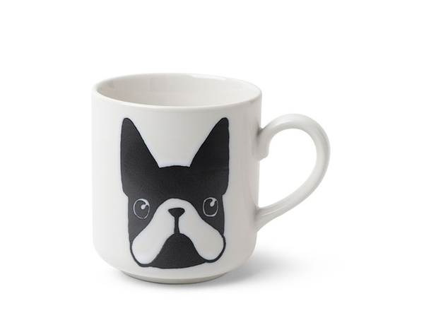 boston terrier mug